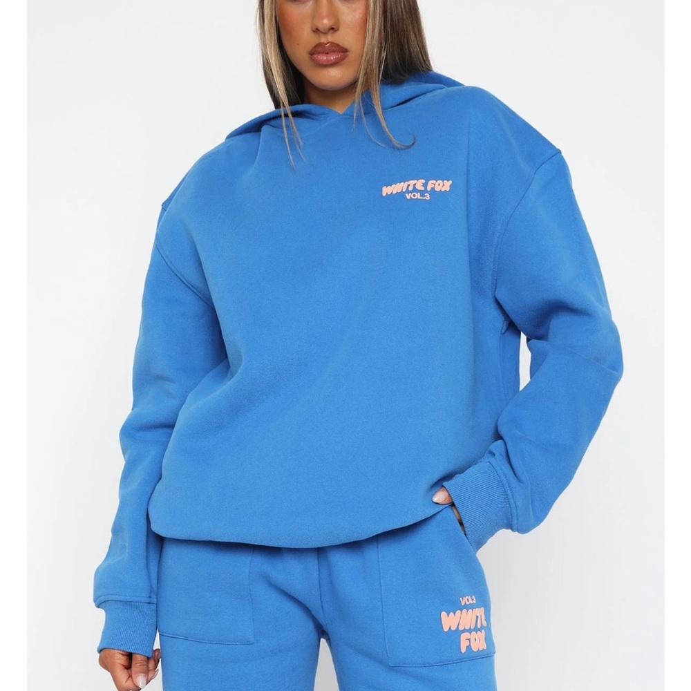 White Fox hoodie - size small